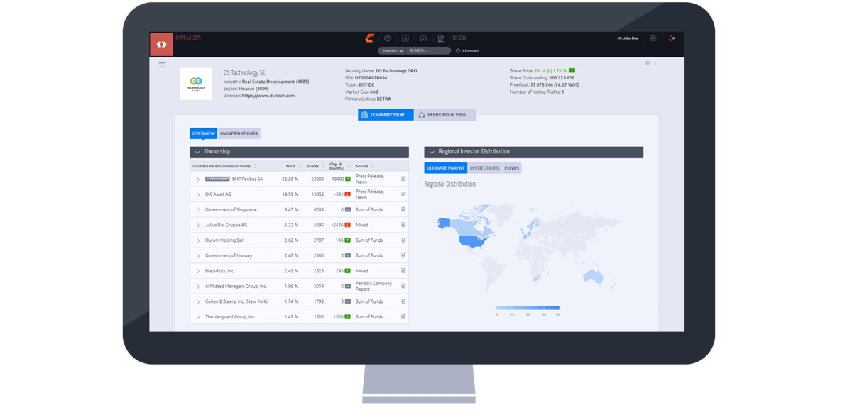 Screen Investor Targeting | EQS Group