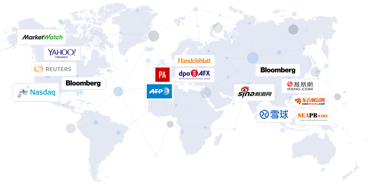 Newswire Weltkarte | EQS Group