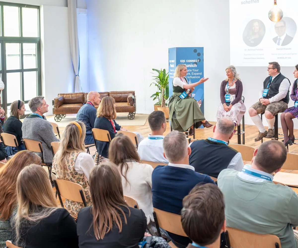 Panel discussion at EQS Connect