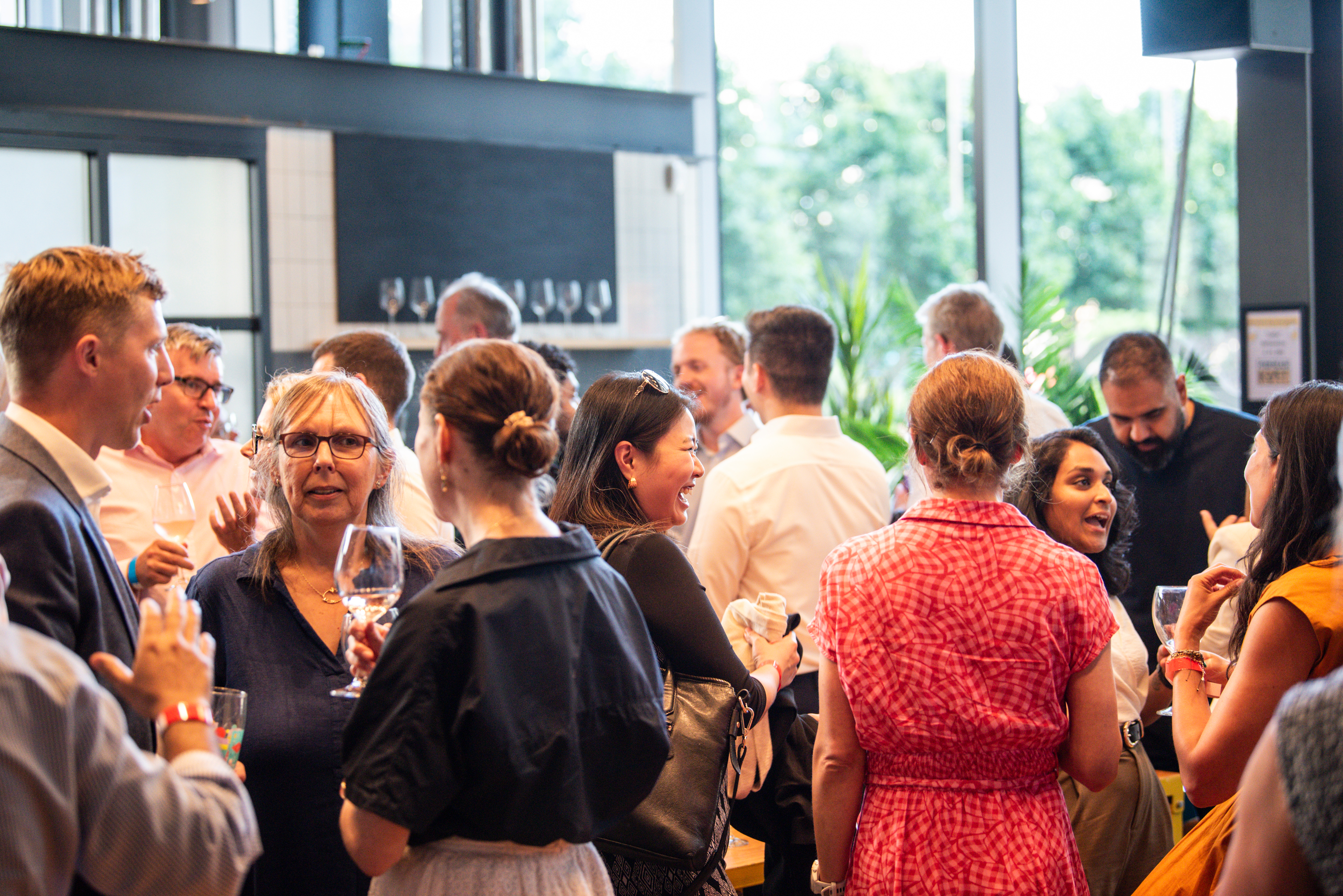 Networking drinks at EQS Connect London
