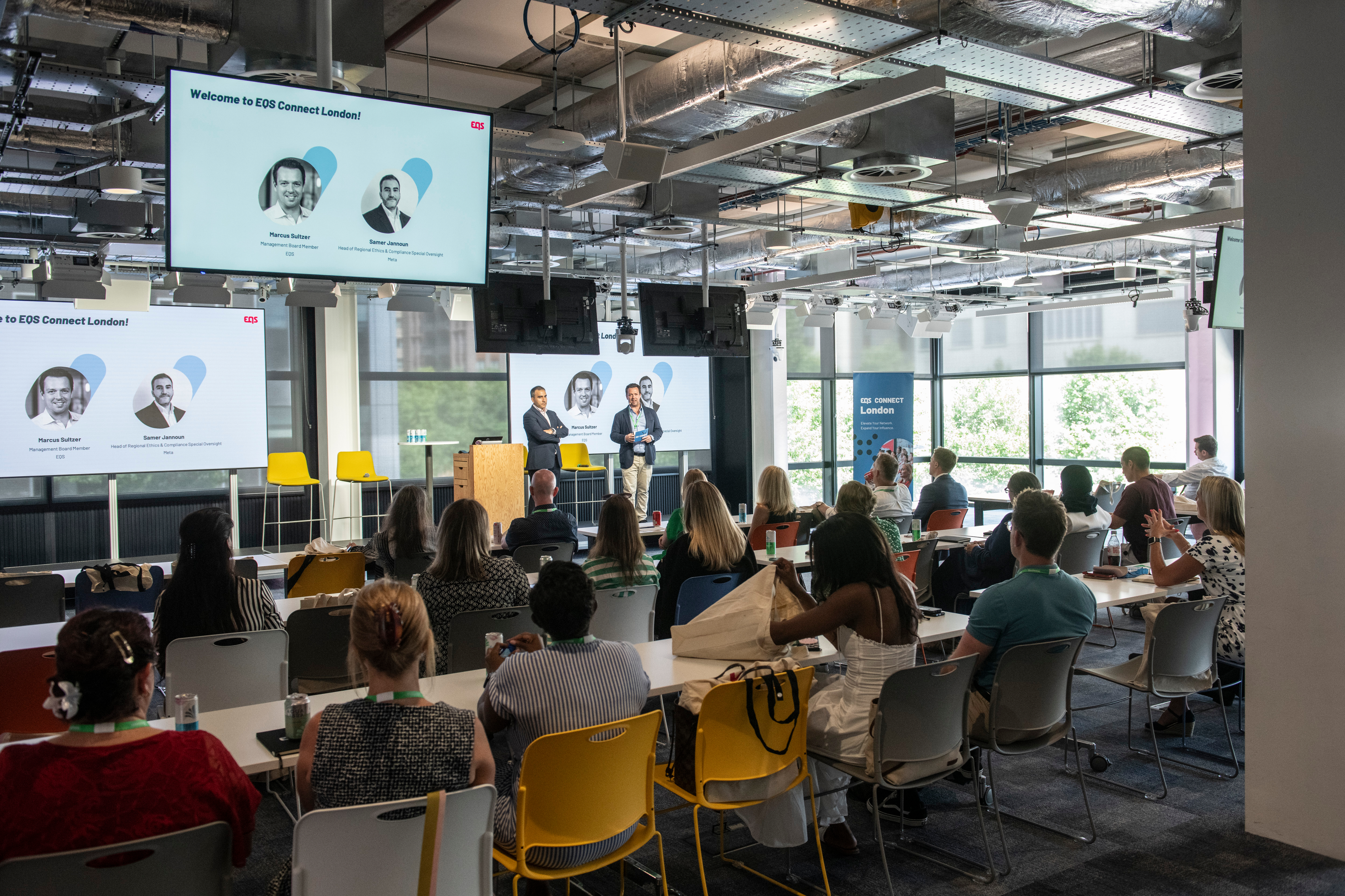 Audience at EQS Connect London