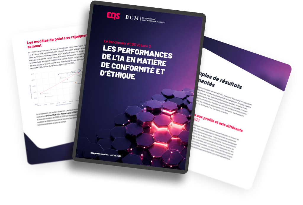 Le benchmark IA d'EQS Volume 2